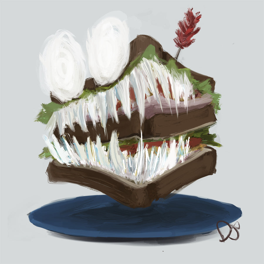 Haunted Club Sandwich